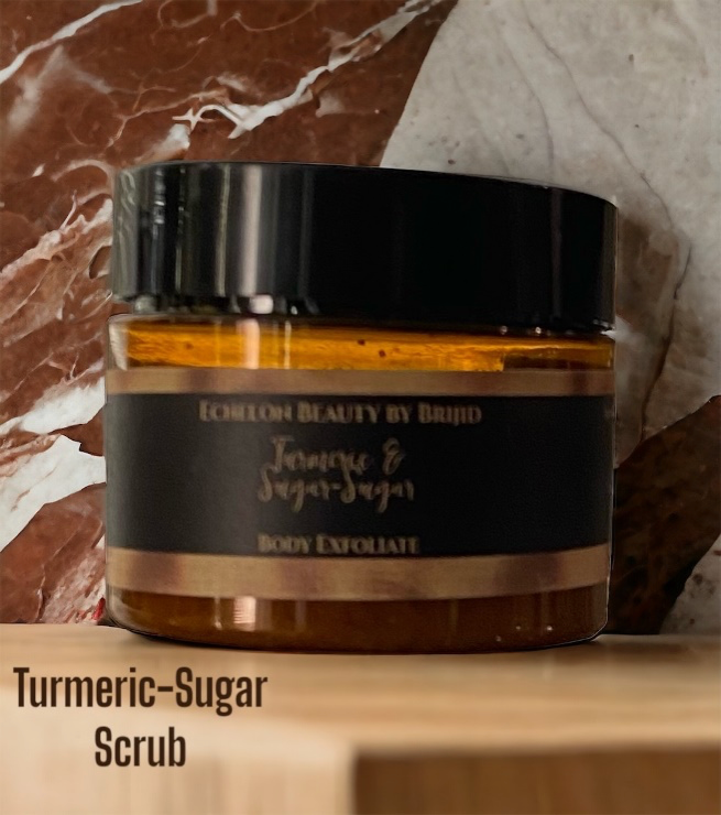 Tumeric Sugar Exfoliate Scrub (Body)